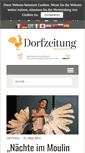 Mobile Screenshot of dorfzeitung.com