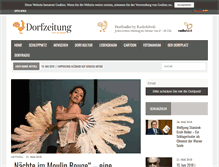 Tablet Screenshot of dorfzeitung.com